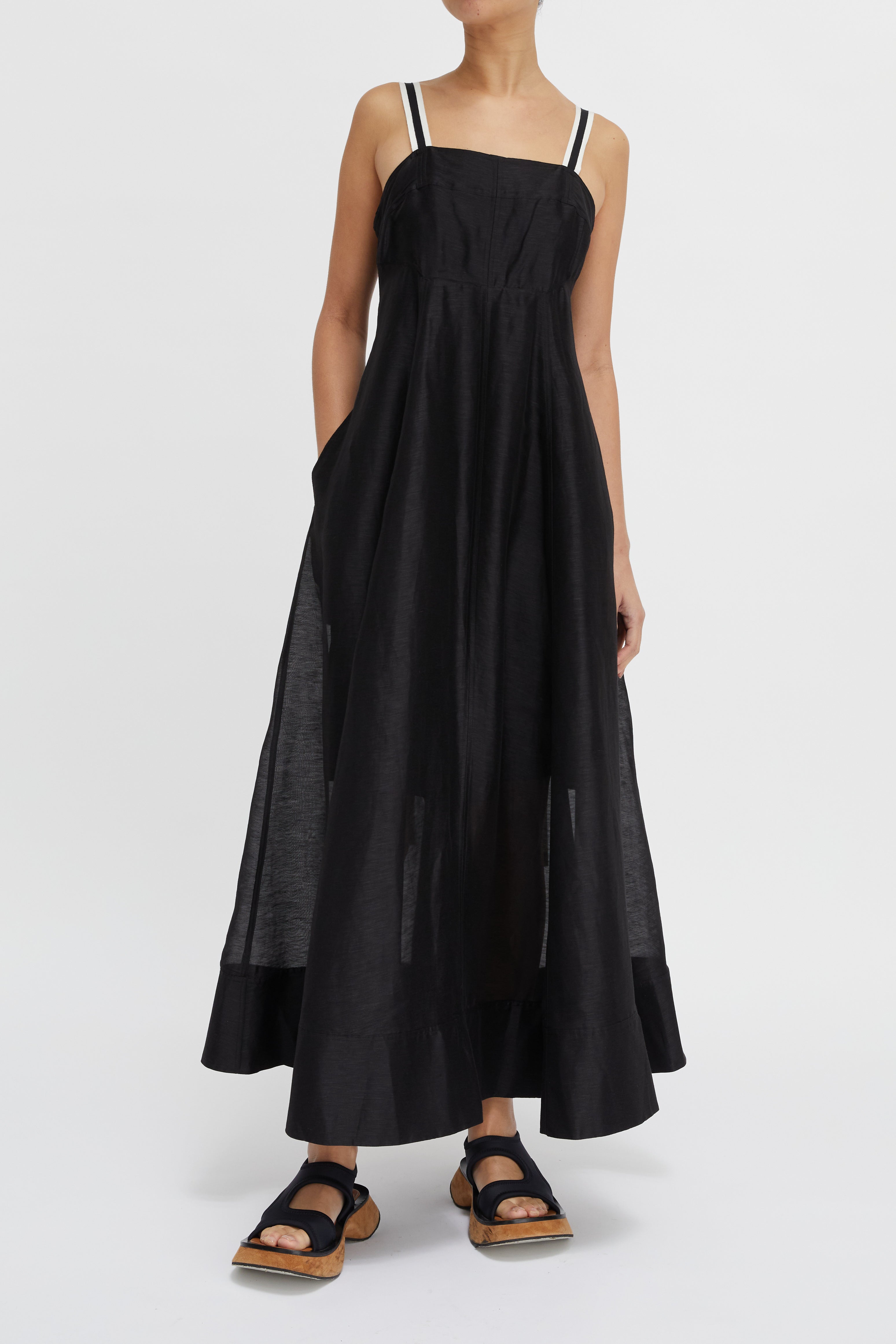 Lee mathews black clearance dress