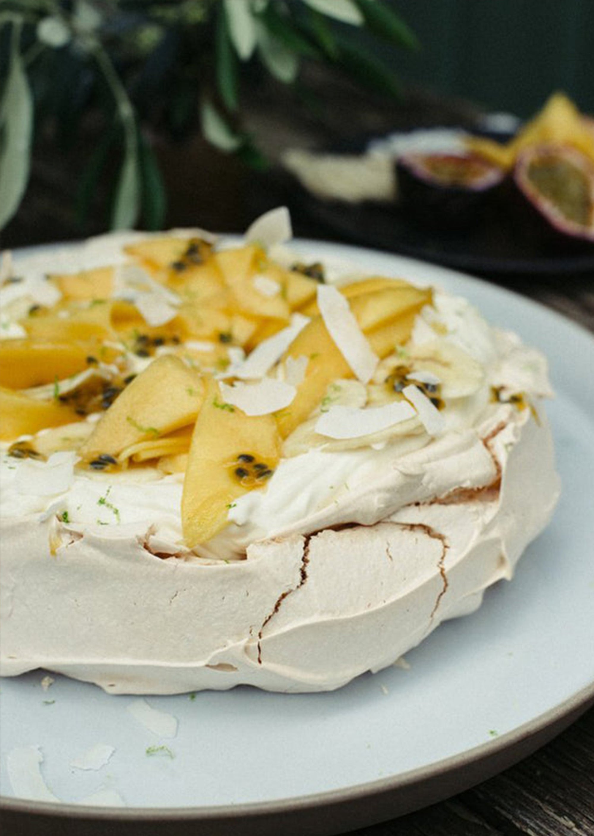 PAVLOVA WITH CRÈME FRAÎCHE BY JULIA BUSUTTIL NISHIMURA
