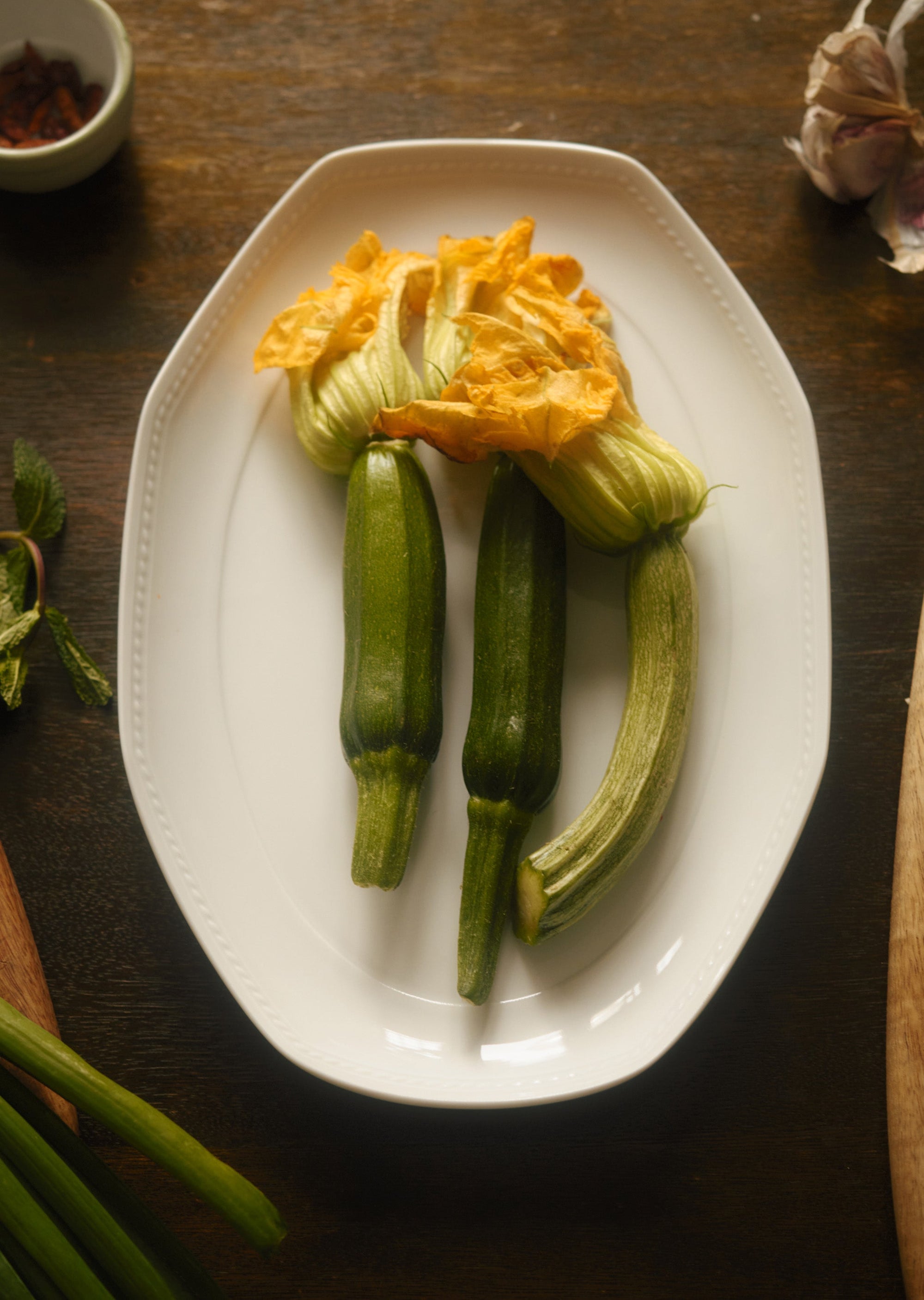 Georgia Lahiff, Stuffed Zucchini Flowers