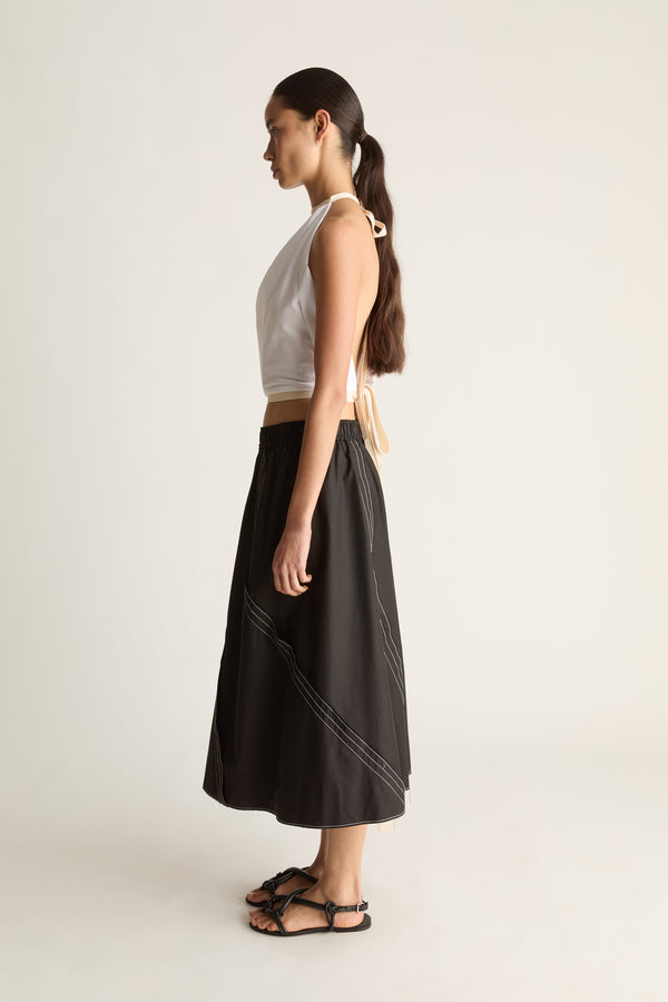 Alto Cotton Midi Skirt