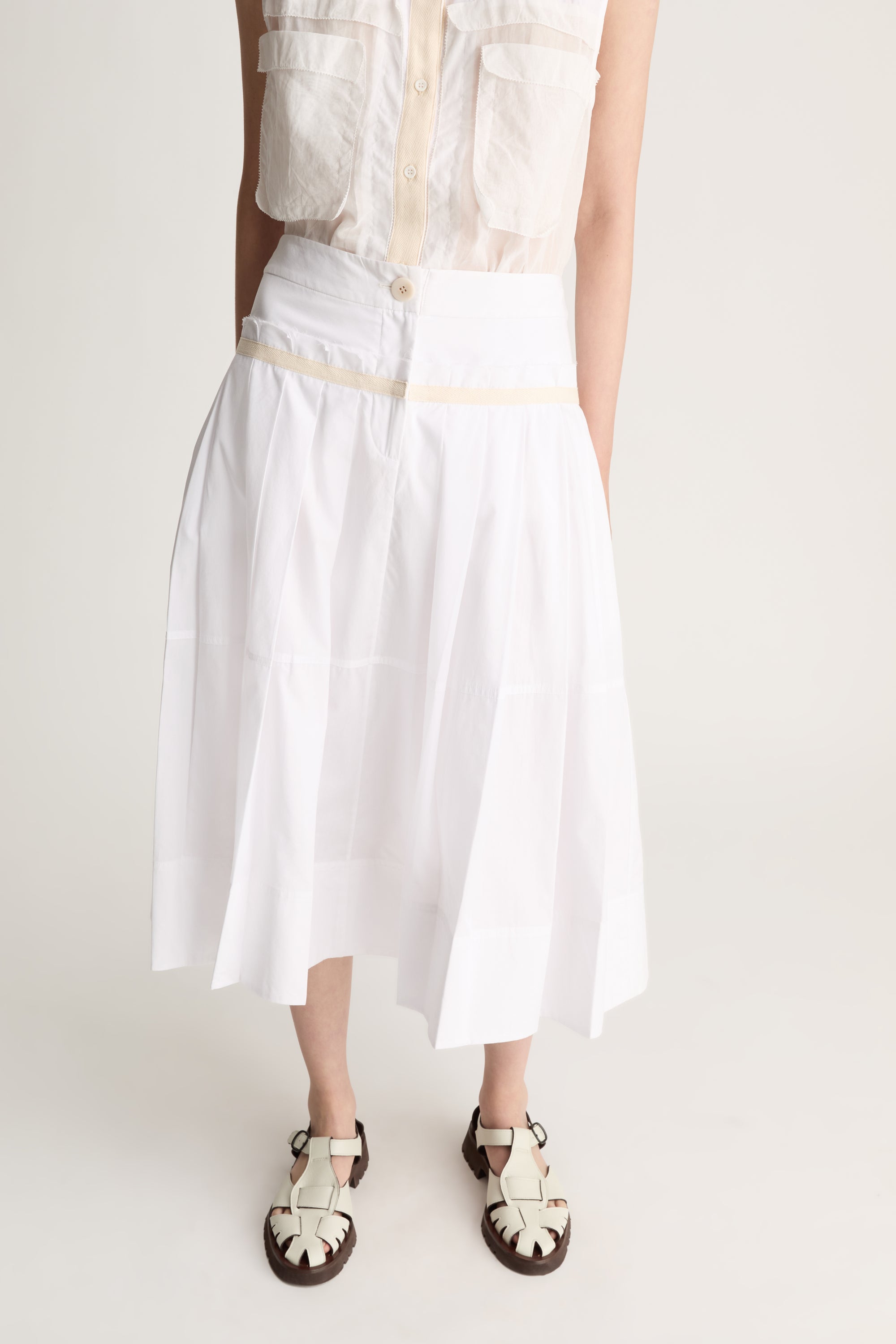 Charlotte Pleat Skirt