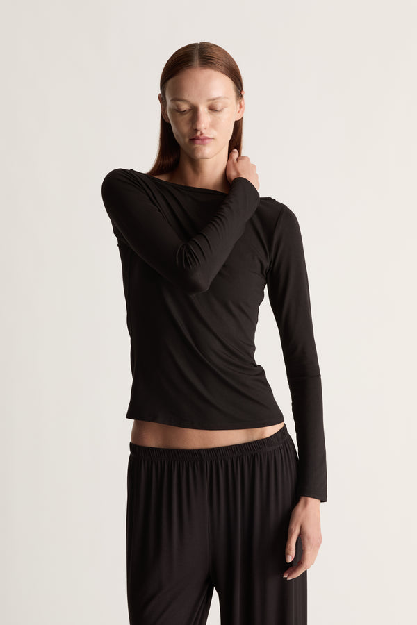 Kye Intimates Bateau Long Sleeve