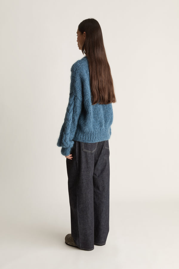 Frisson Hand Knit Crewneck