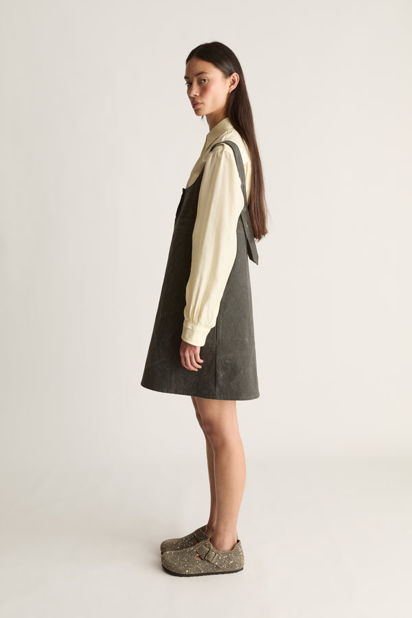 Lenny Canvas Pinafore