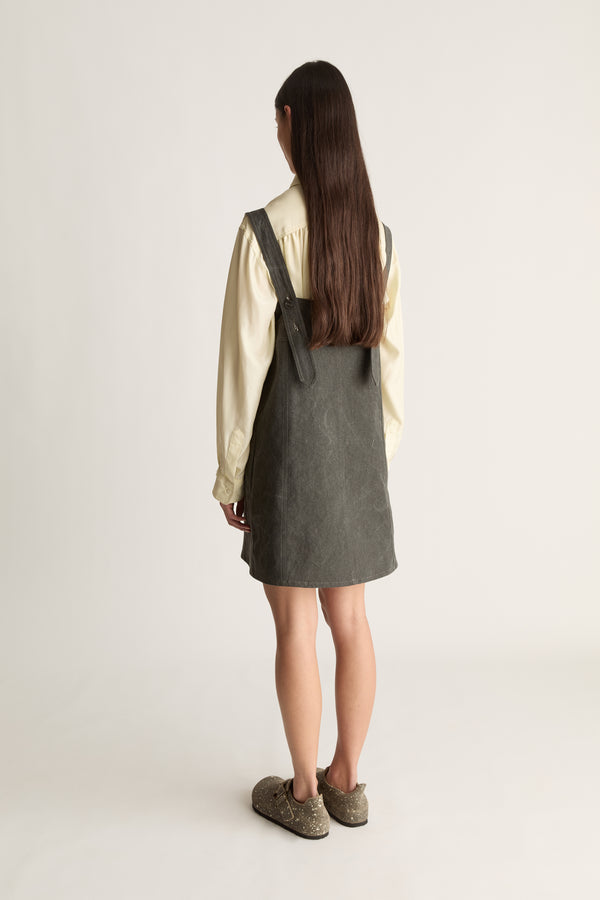 Lenny Canvas Pinafore