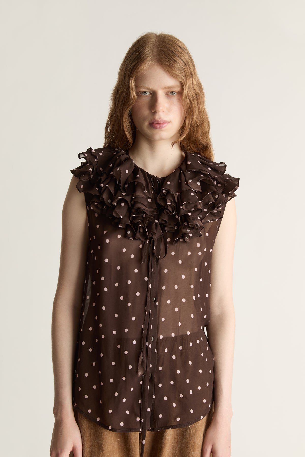 Beatrice Georgette Top