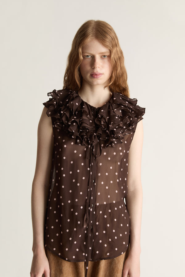 Beatrice Georgette Top