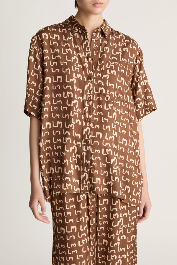 LM Monogram Short Sleeve Shirt