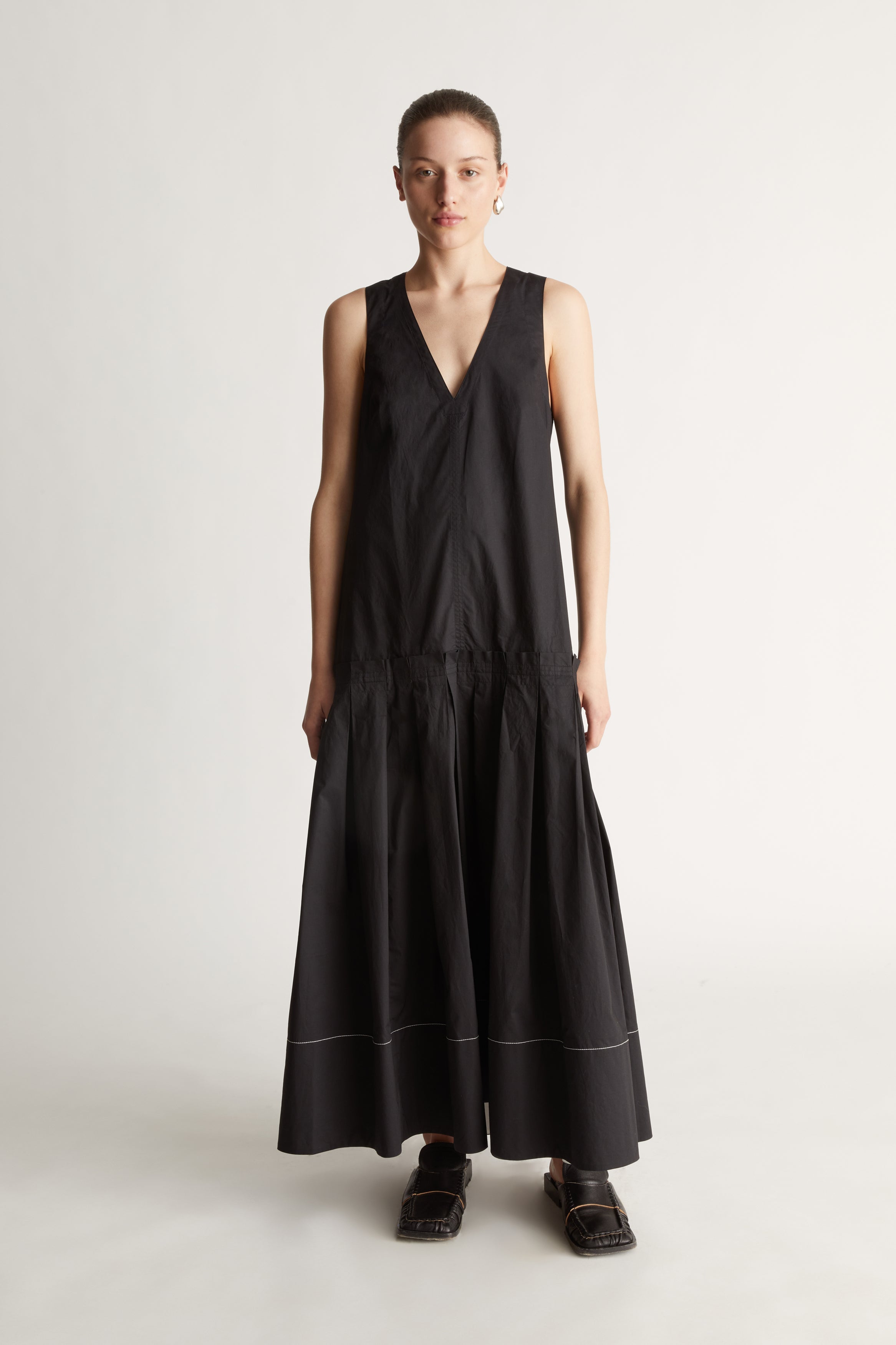 Shop the Frida Pleated Dress by Lee Mathews