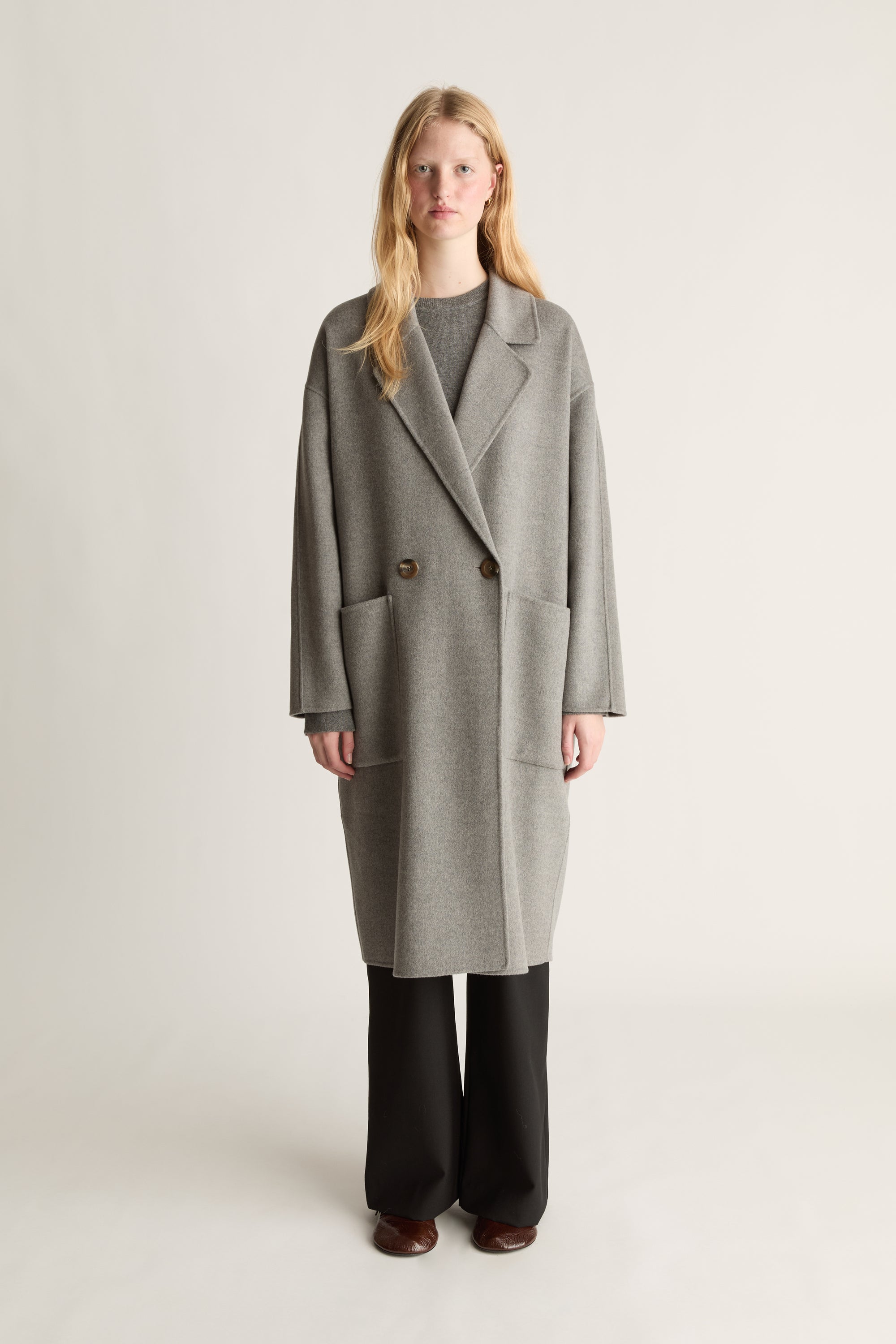 Florentine Cashmere Cocoon Coat