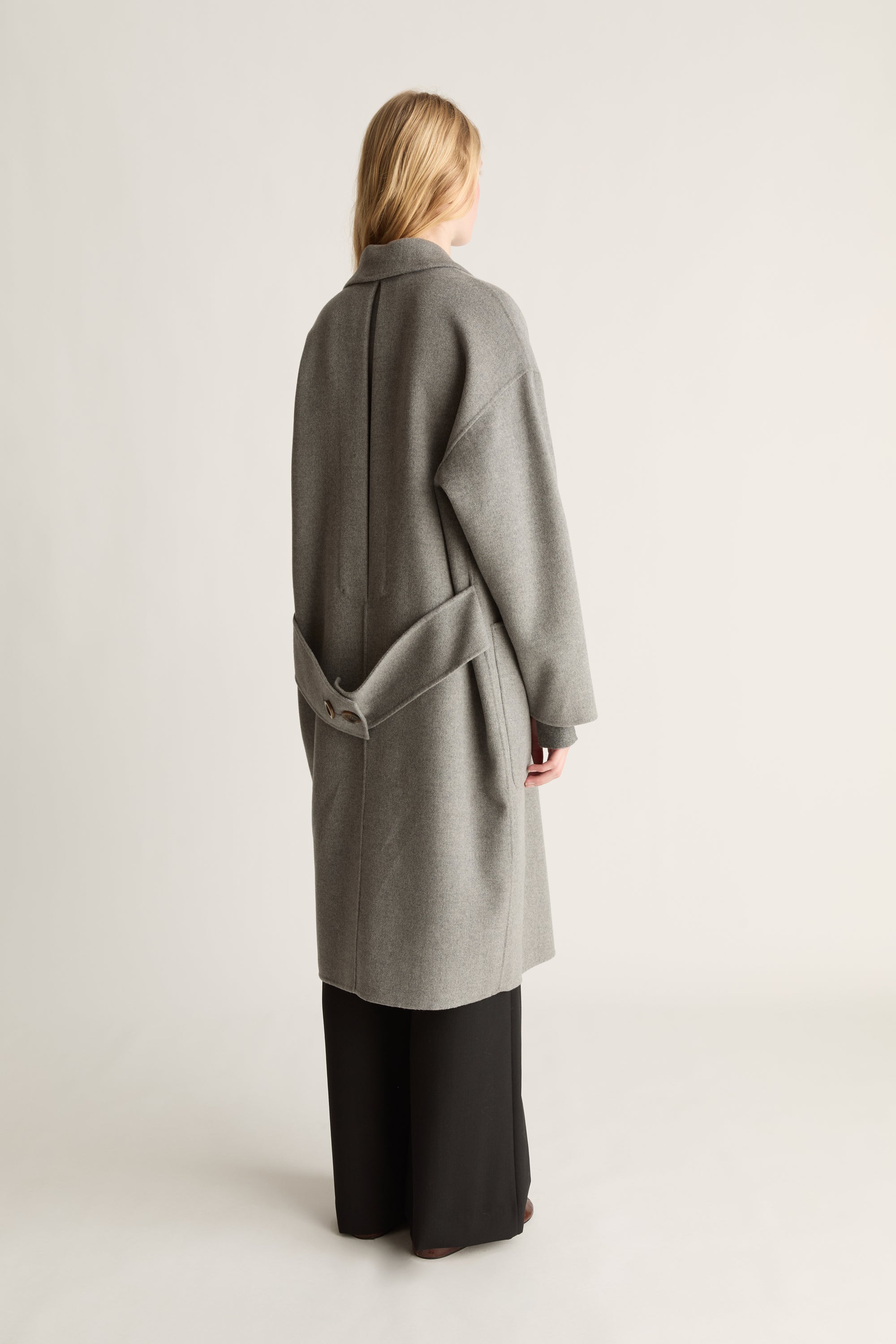 Florentine Cashmere Cocoon Coat