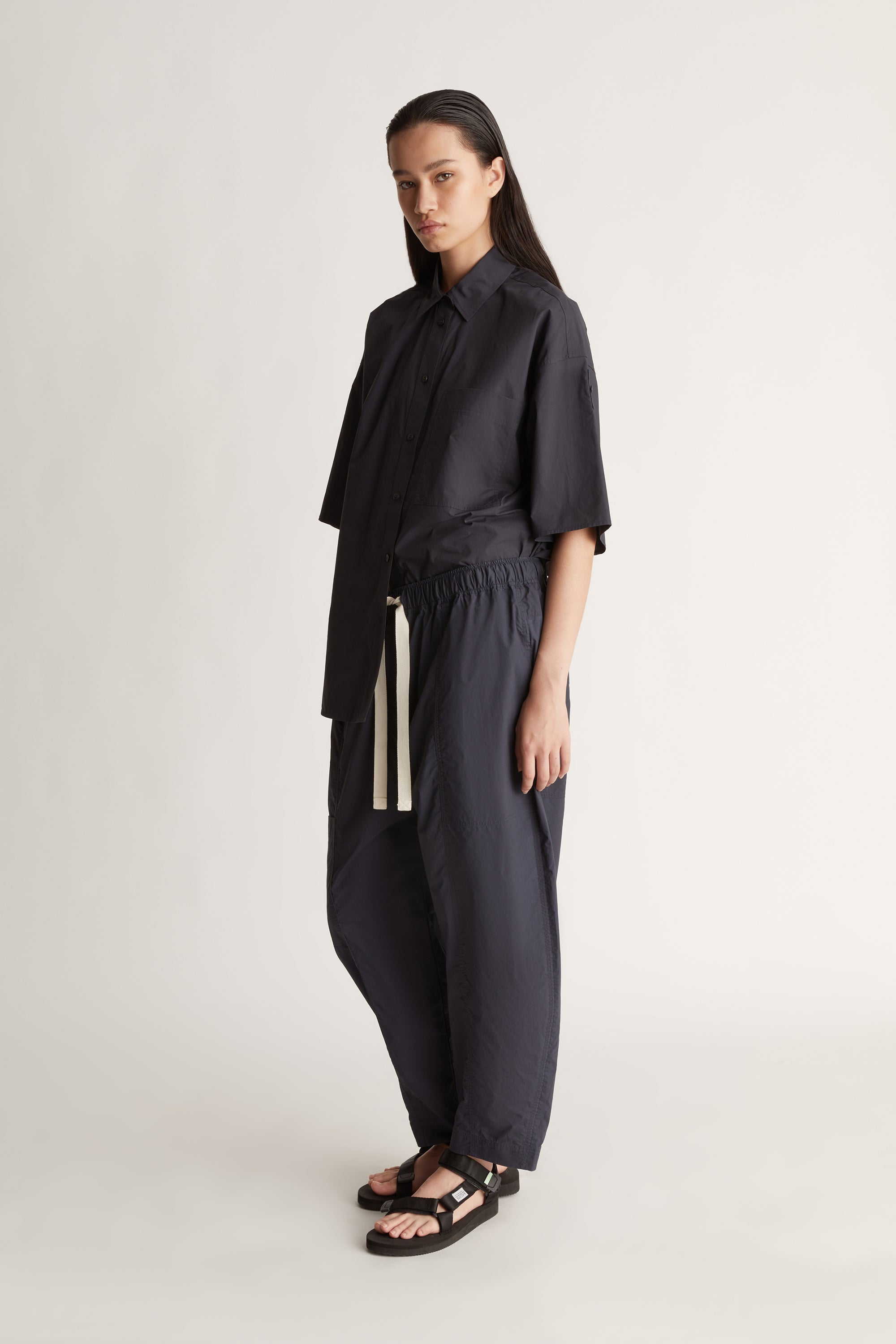 LM Poplin Pant Navy