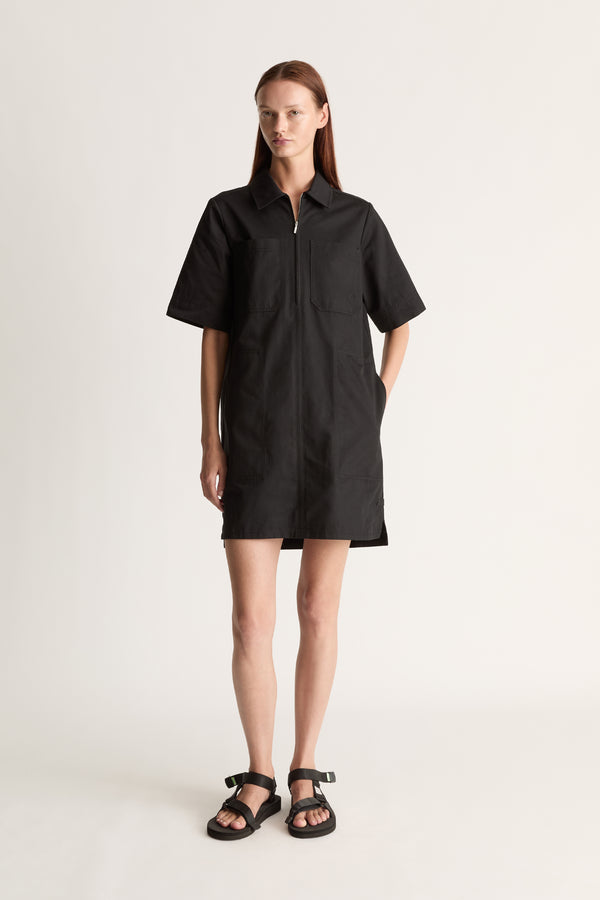 LM Drill Mini Dress