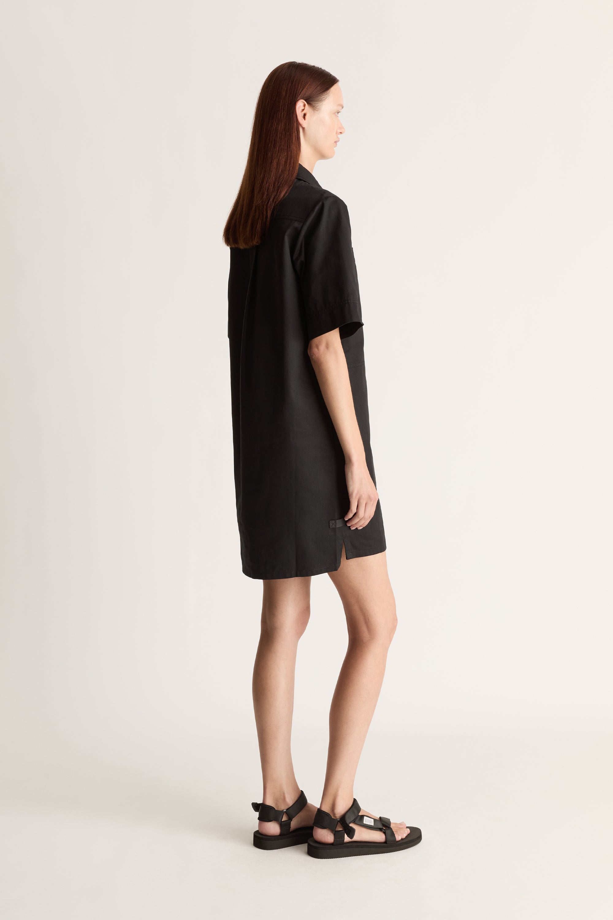 LM Drill Mini Dress