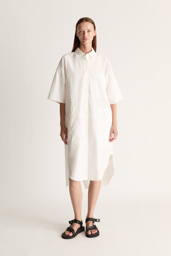 LM Poplin SS Shirt Dress