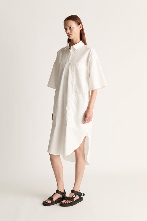 LM Poplin SS Shirt Dress