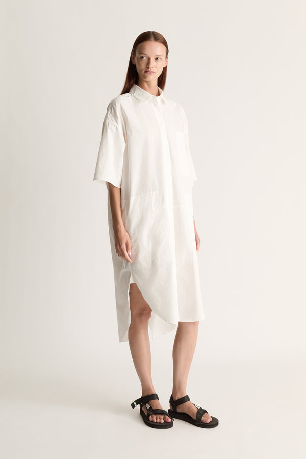 LM Poplin SS Shirt Dress