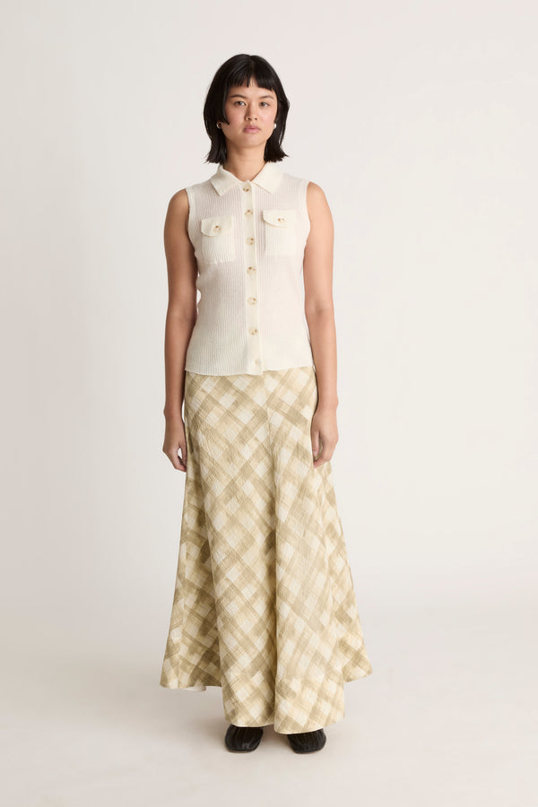 Eve Sleeveless Cardigan