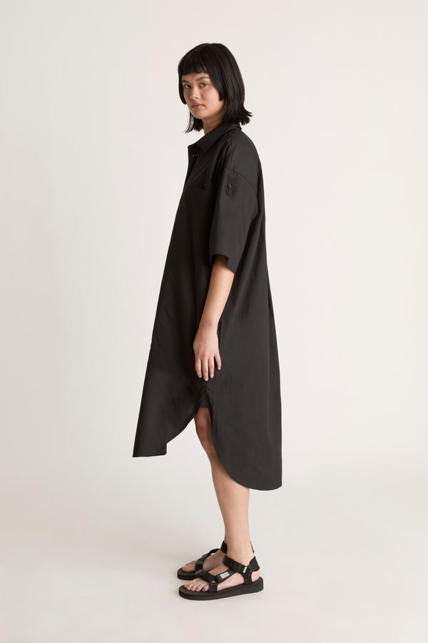 LM Poplin SS Shirt Dress
