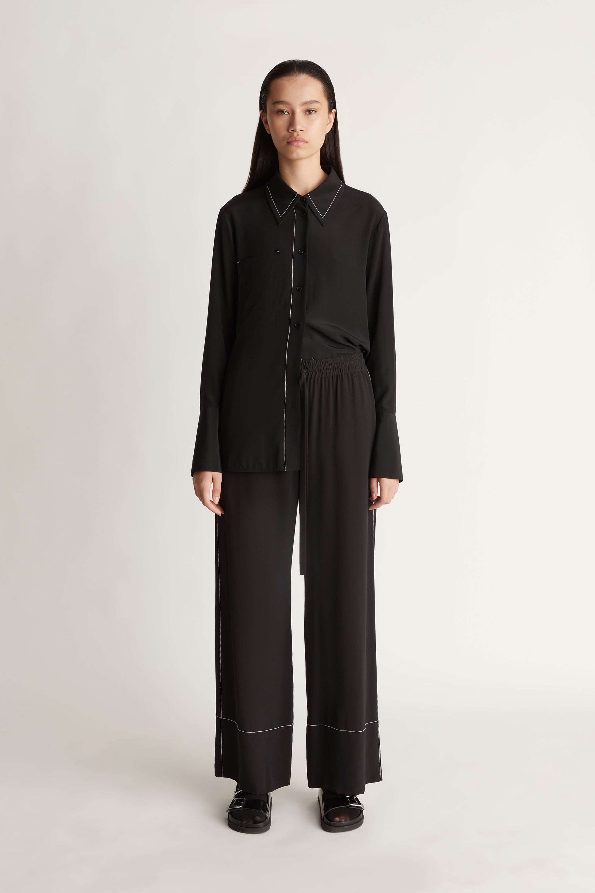 Cassini Pant in Black