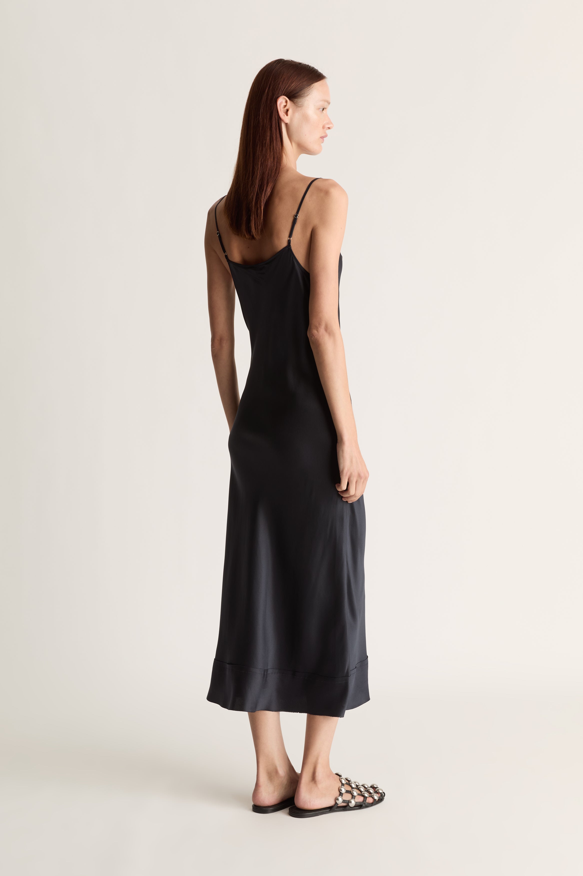 Stella Silk Satin Slip Dress