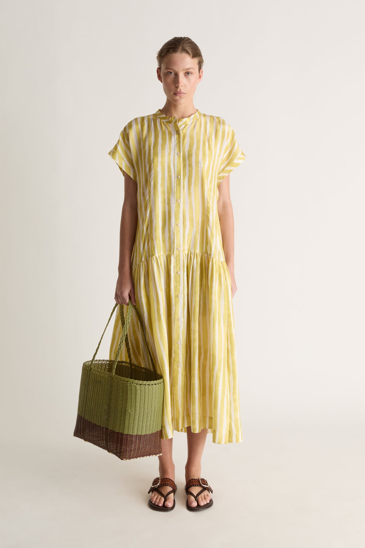 Alice Silk Shirt Dress