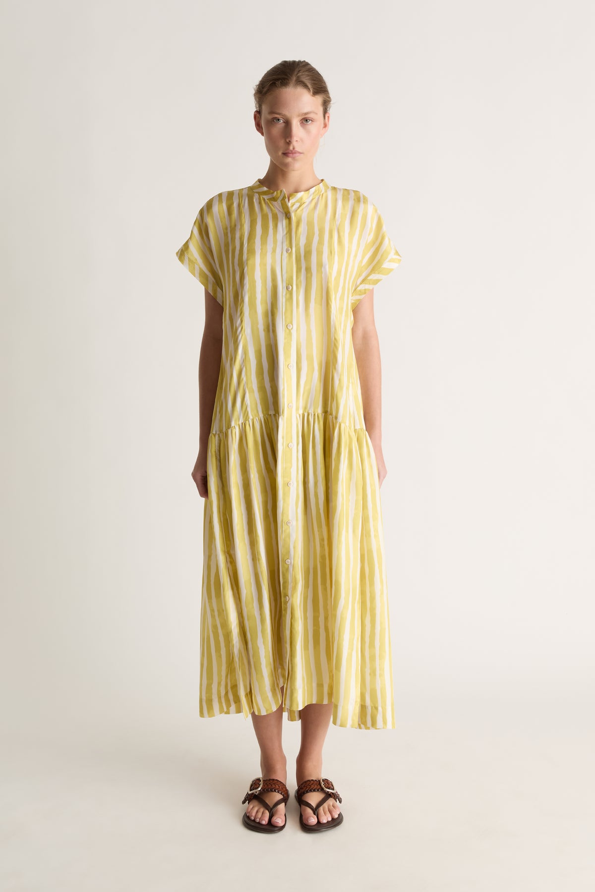 Alice Silk Shirt Dress