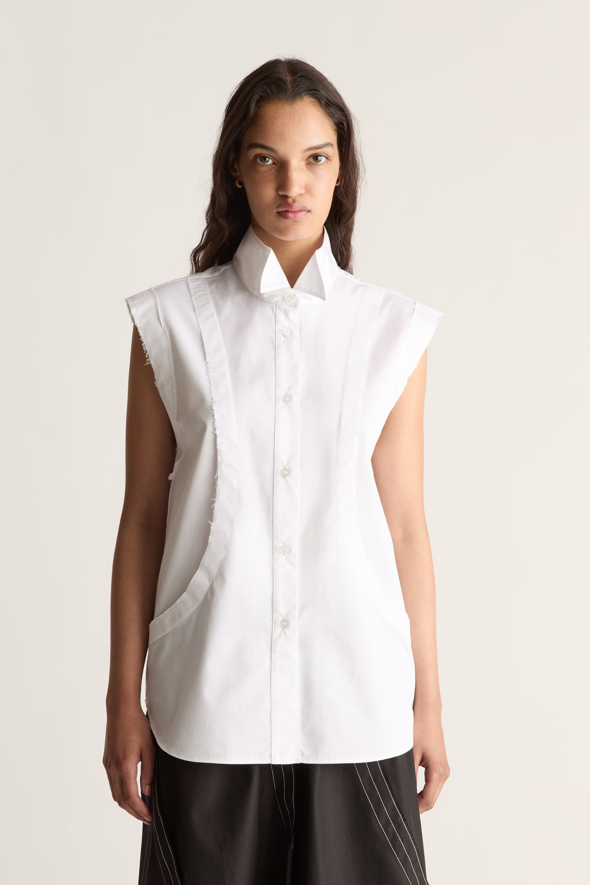Alto Cotton Sleeveless Shirt