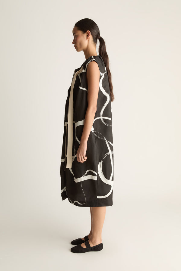 Alvar Printed Midi Dress