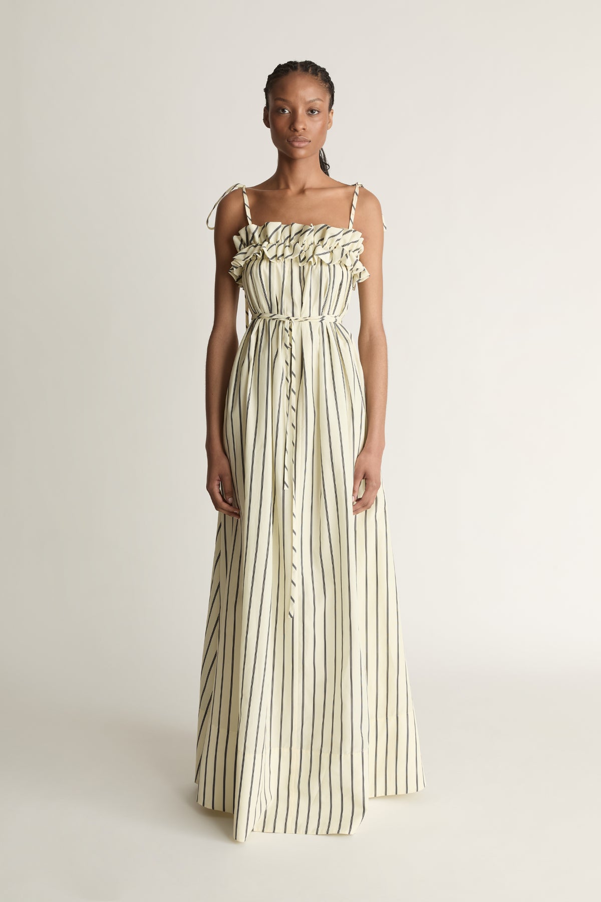 Ava Silk Cotton Dress $449 ($899) + more up to 50% off Lee Mathews sale