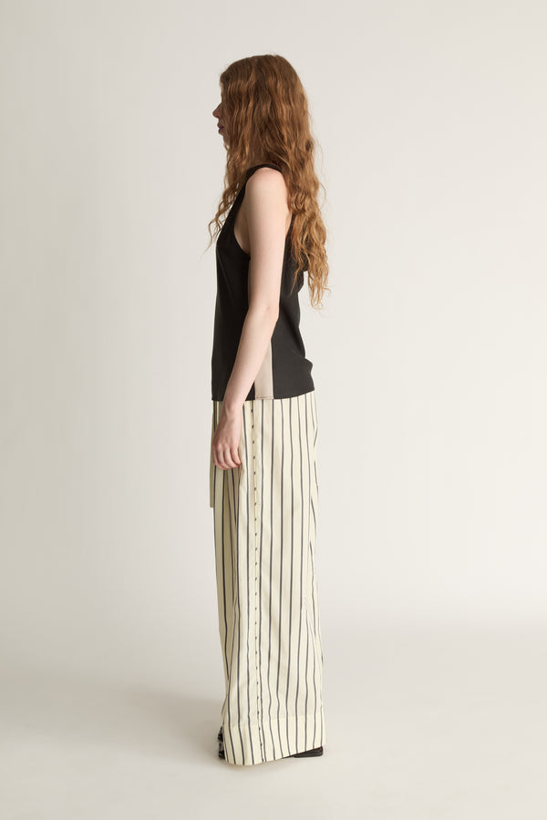 Ava Silk Cotton Pant