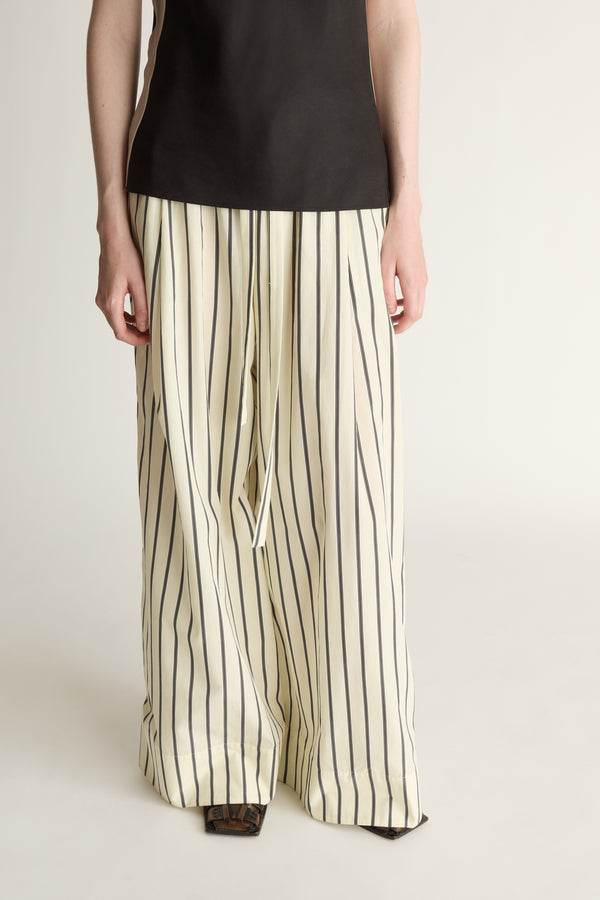 Ava Silk Cotton Pant