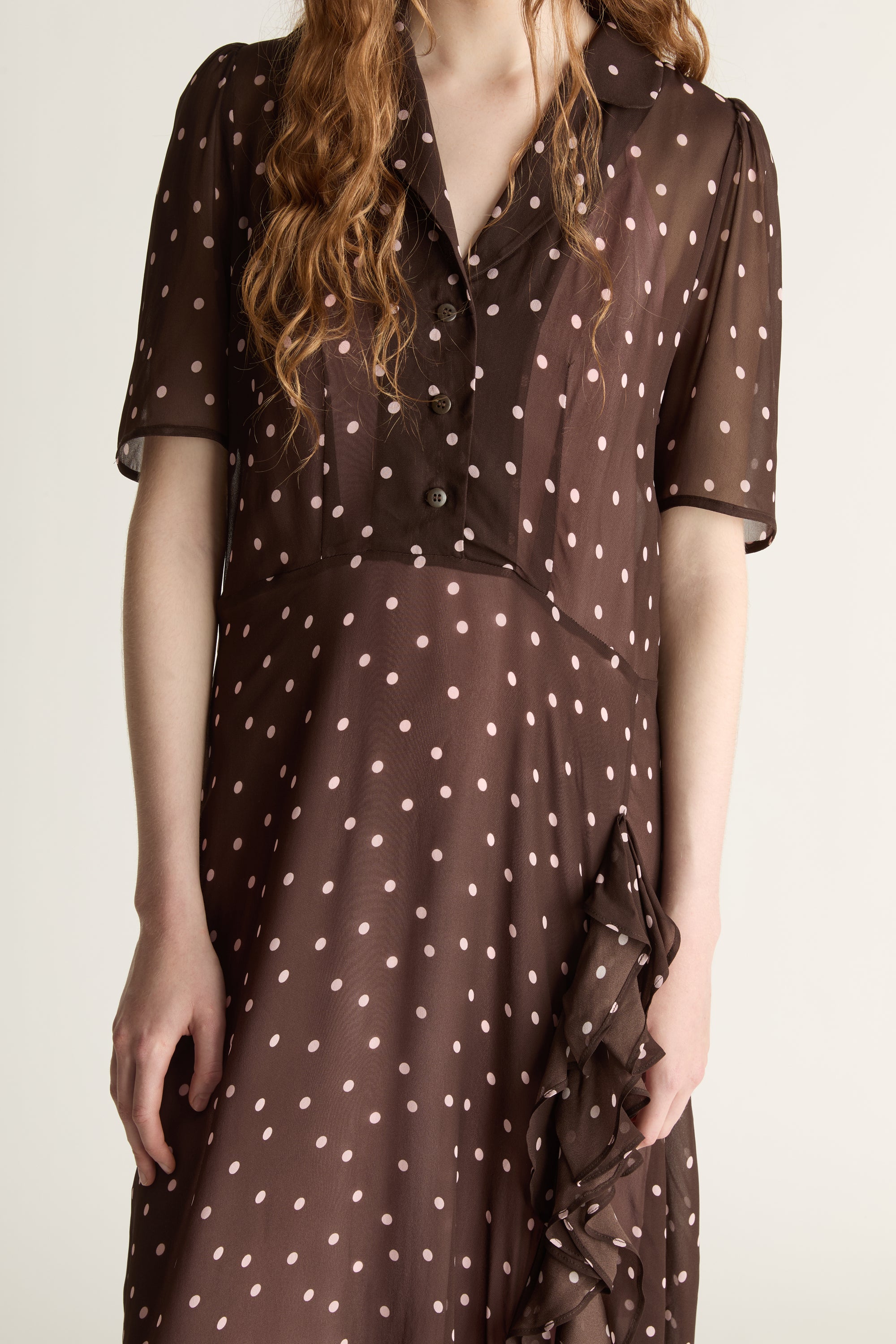 Beatrice Georgette Dress