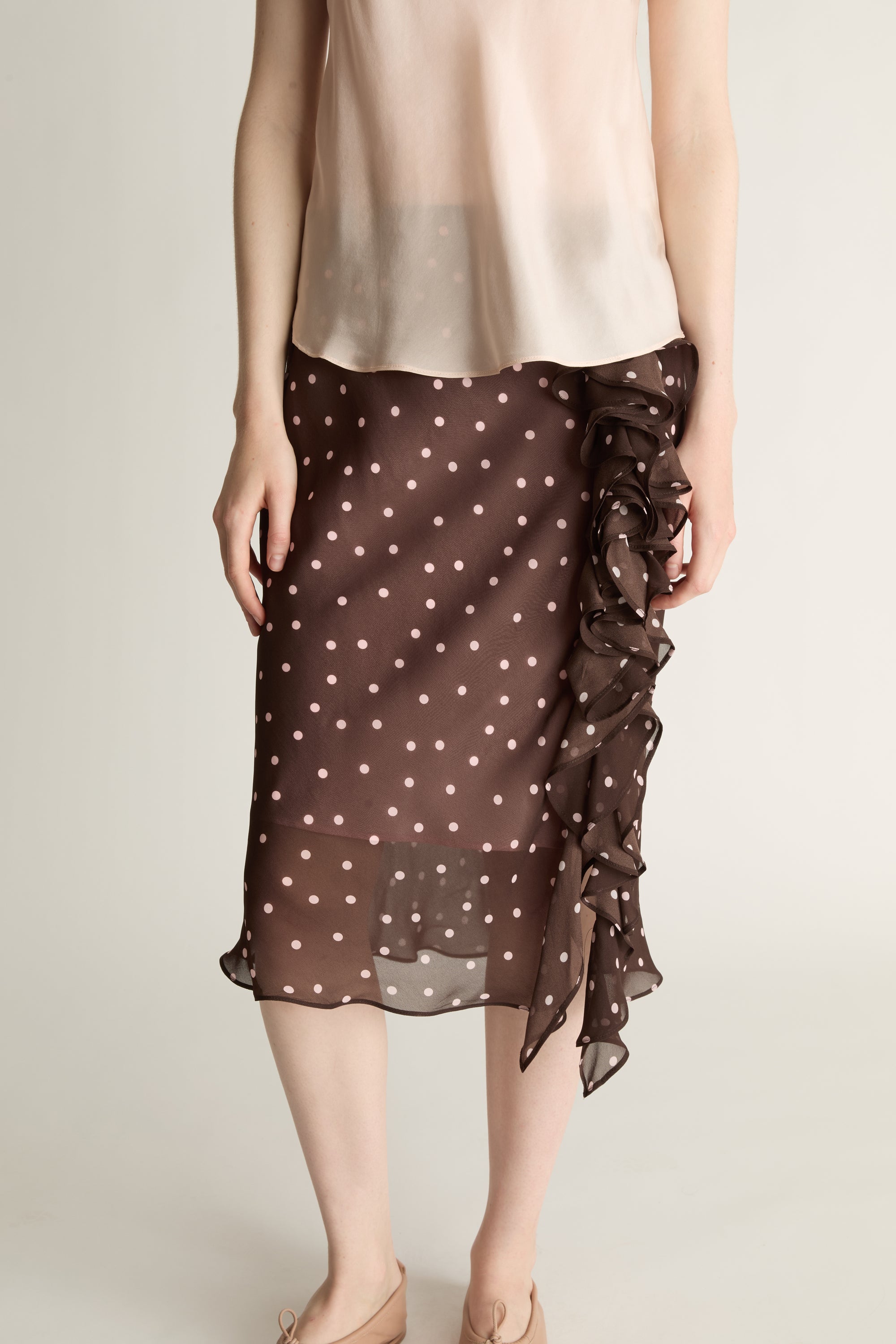 Beatrice Georgette Skirt