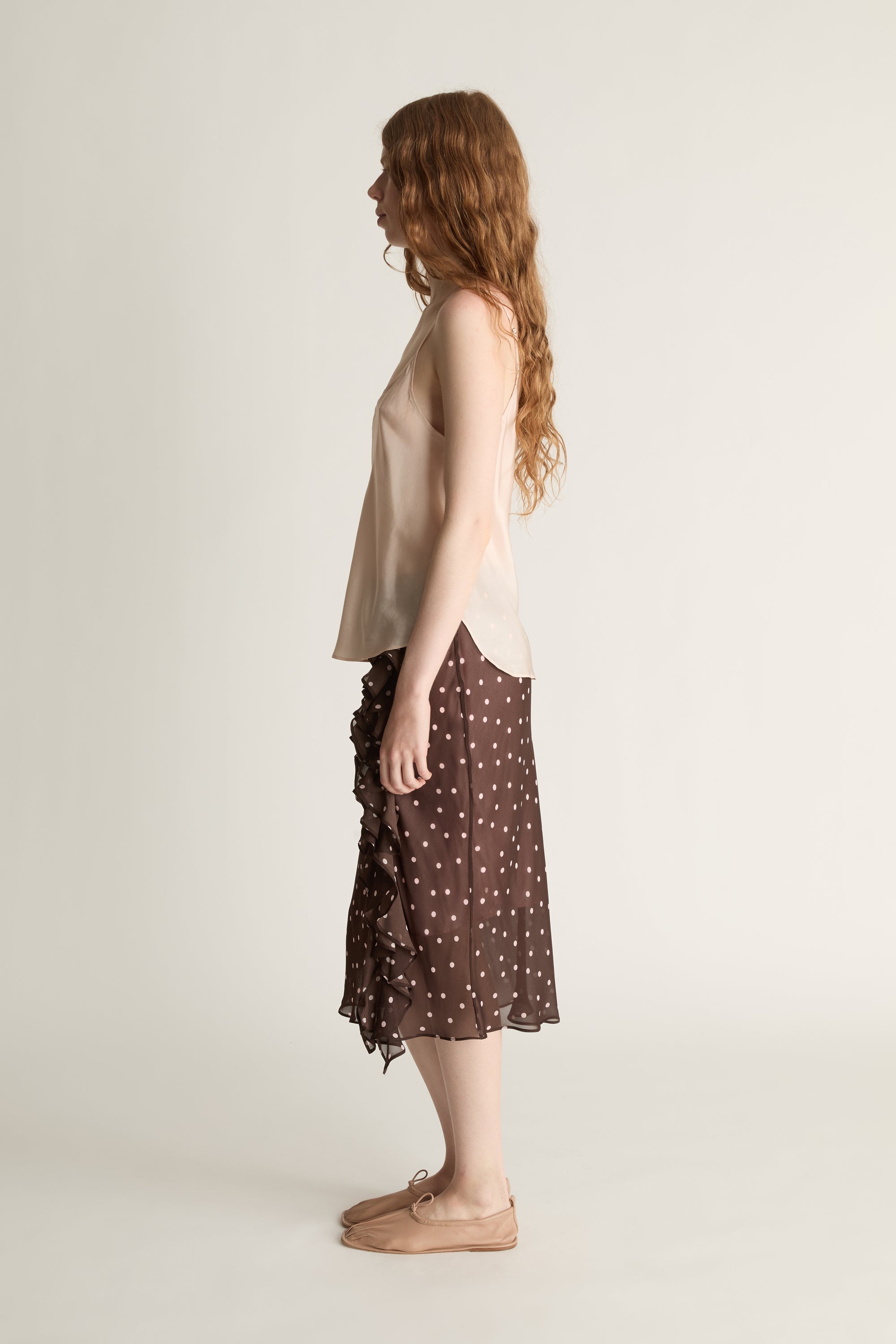 Beatrice Georgette Skirt