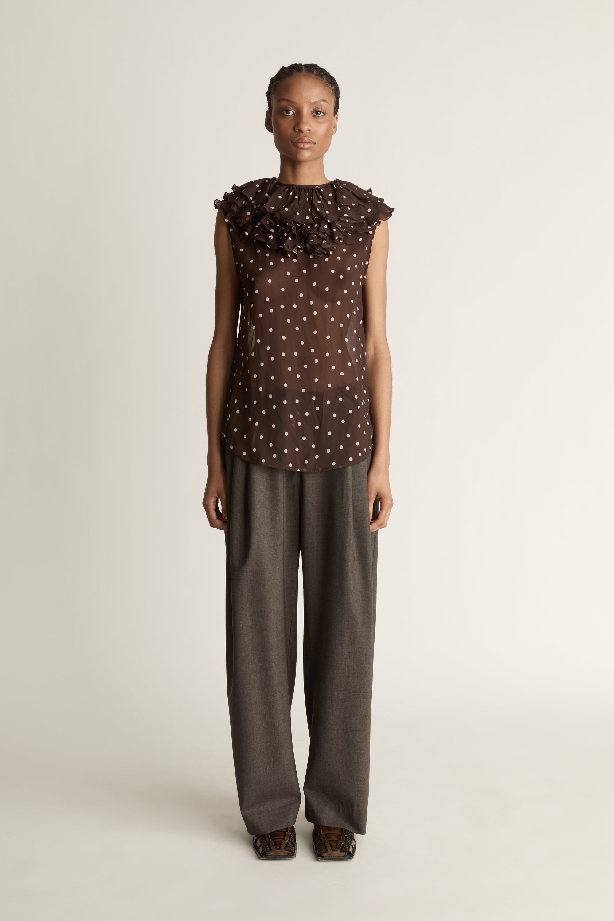 Beatrice Georgette Top