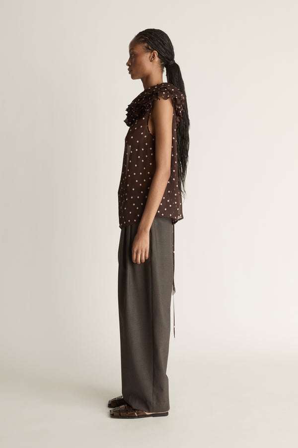 Beatrice Georgette Top