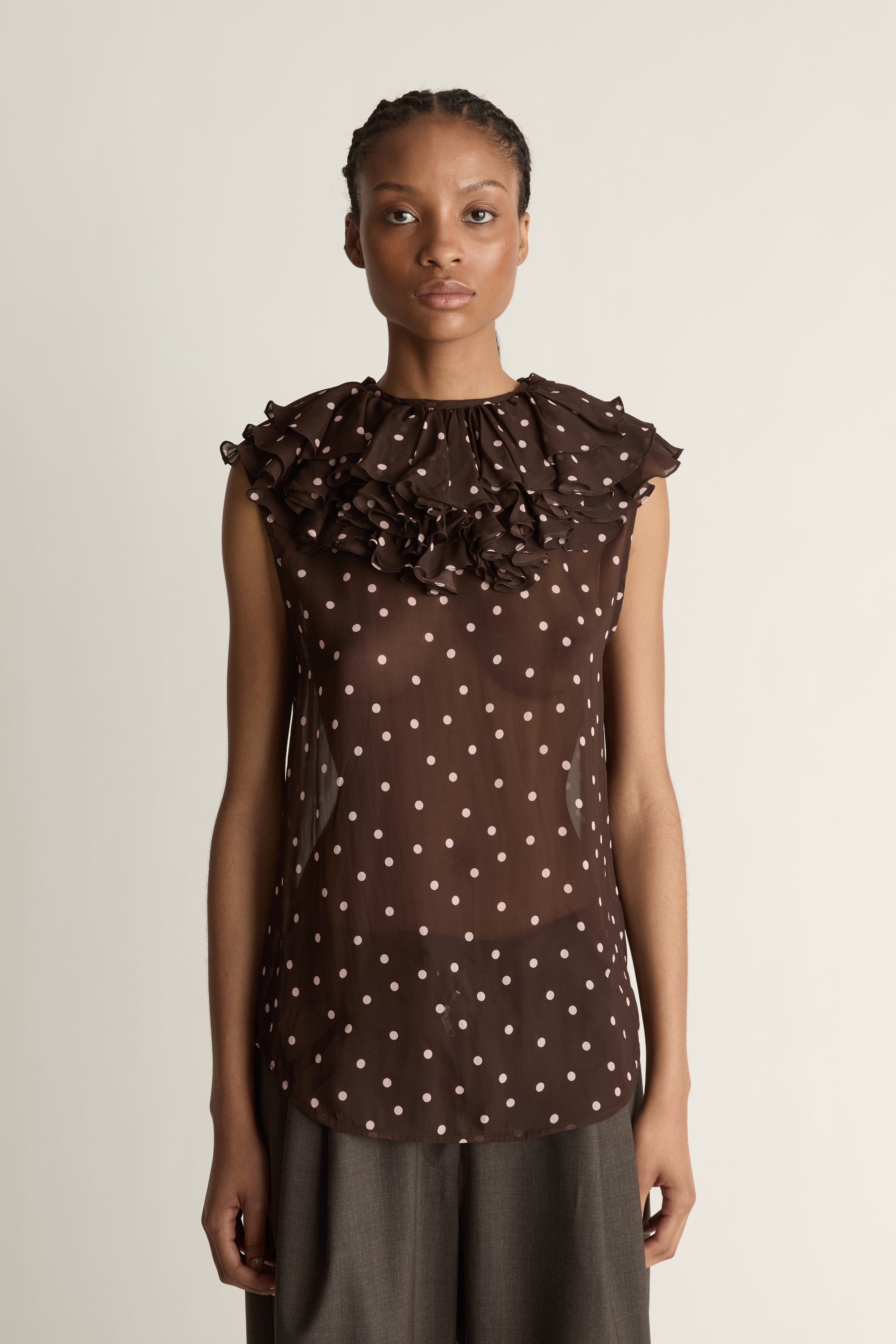 Beatrice Georgette Top