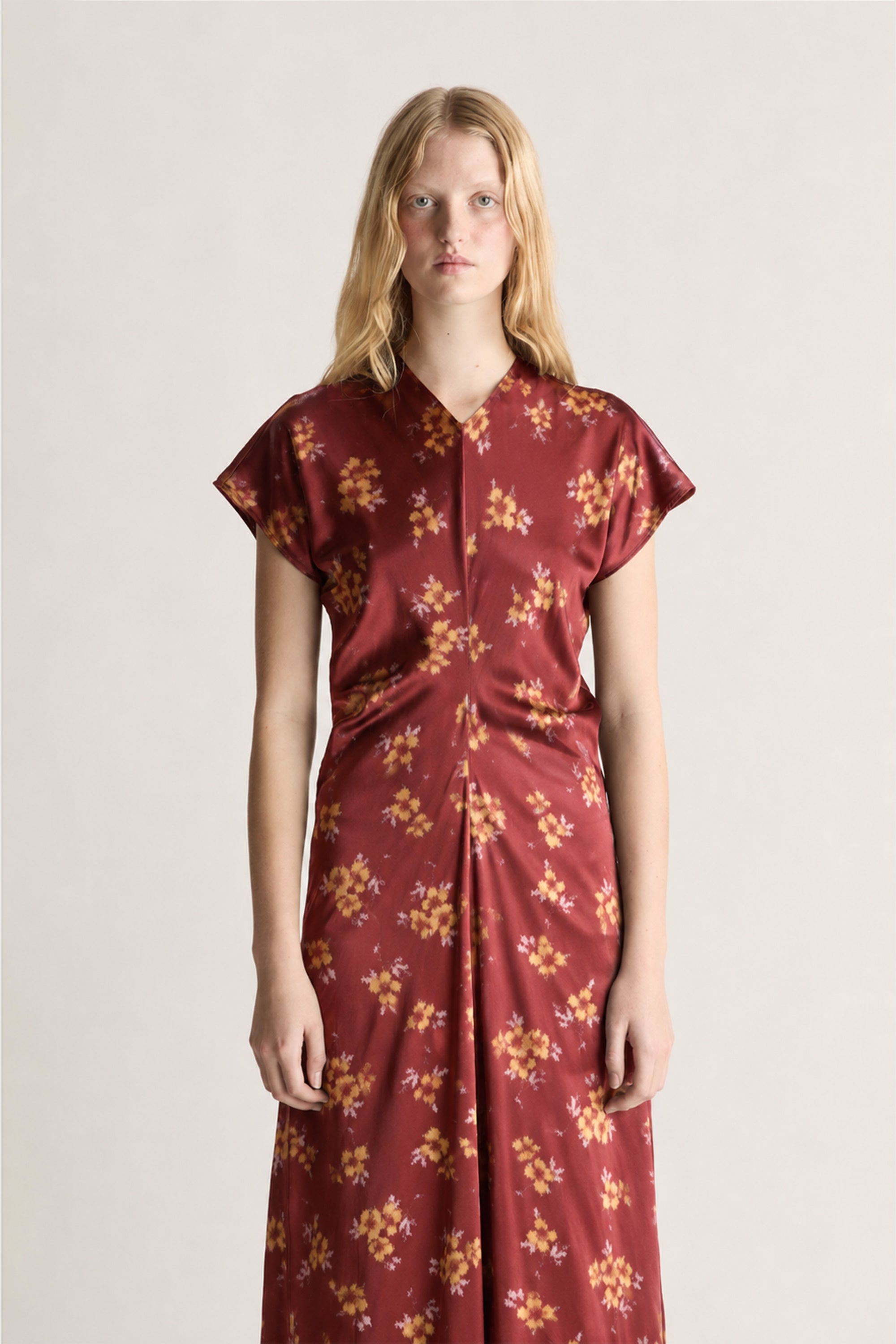 Bella Silk Maxi Dress