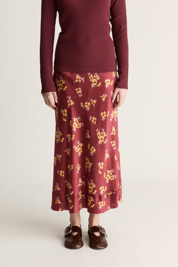 Bella Silk Skirt