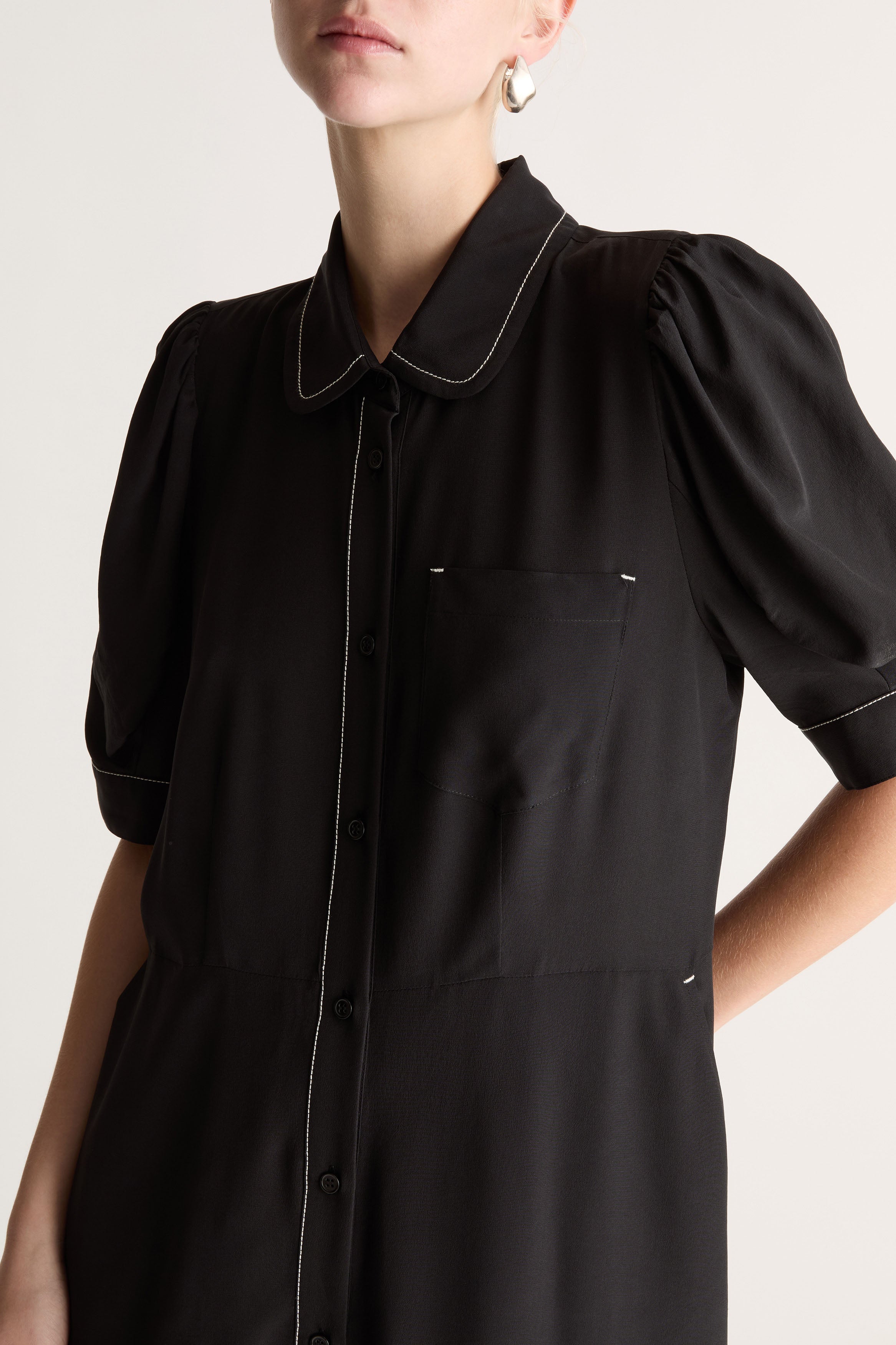 Cassini Short Sleeve Dress