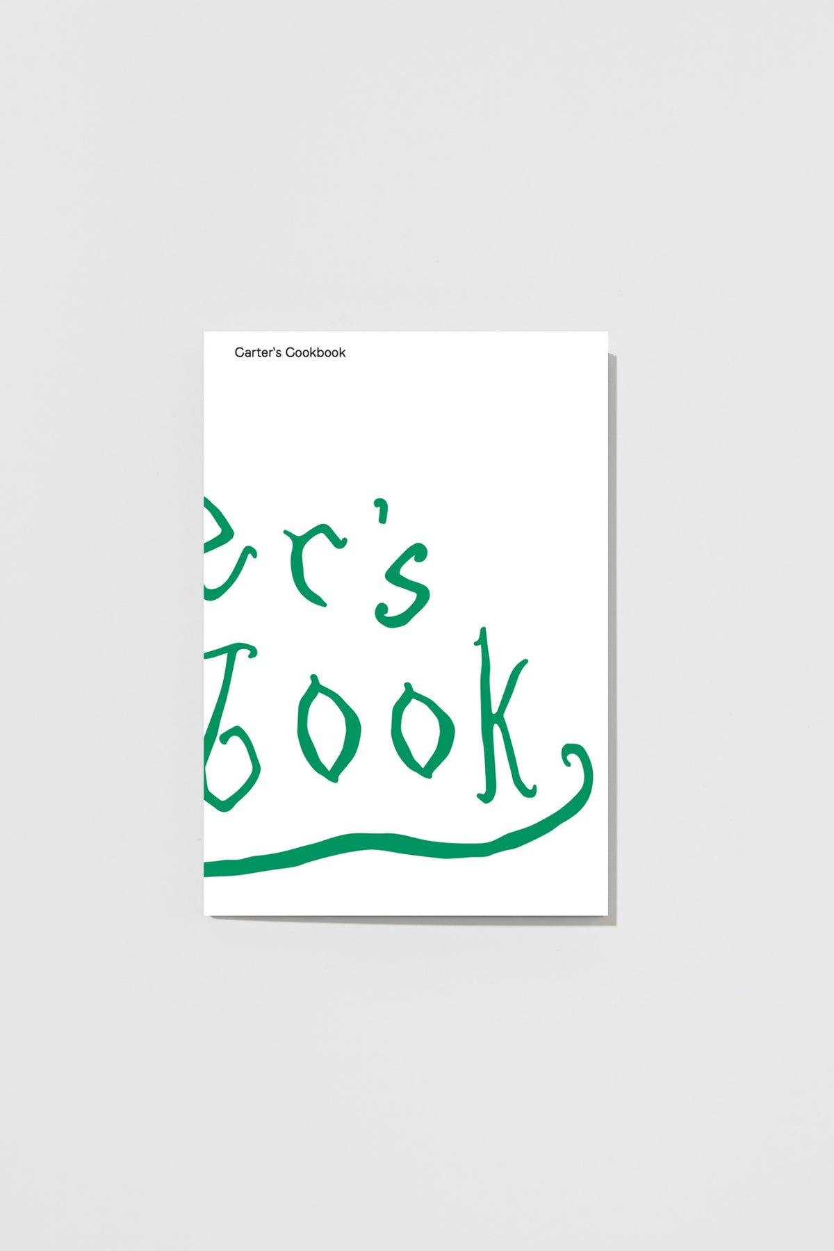 Carter's Cookbook 1