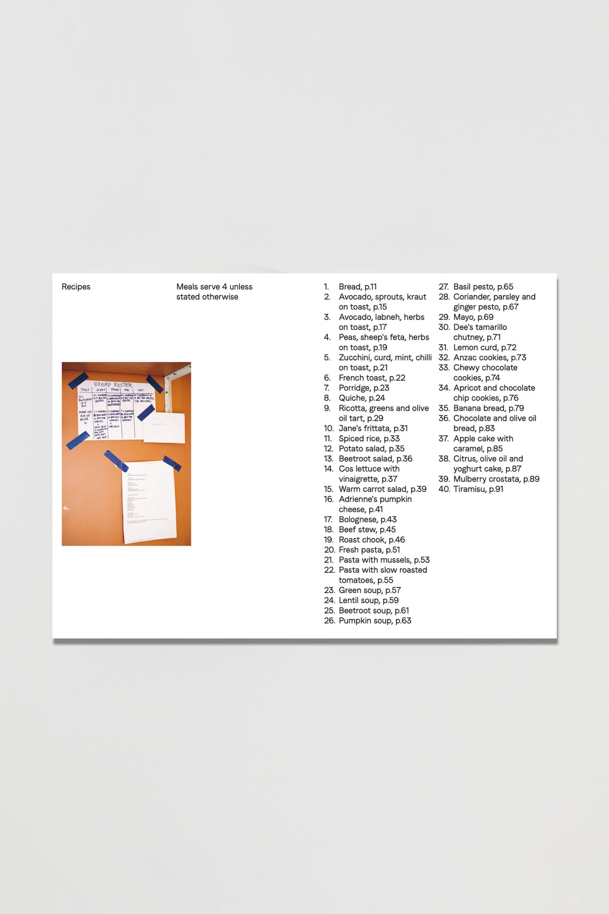 Carter's Cookbook 1