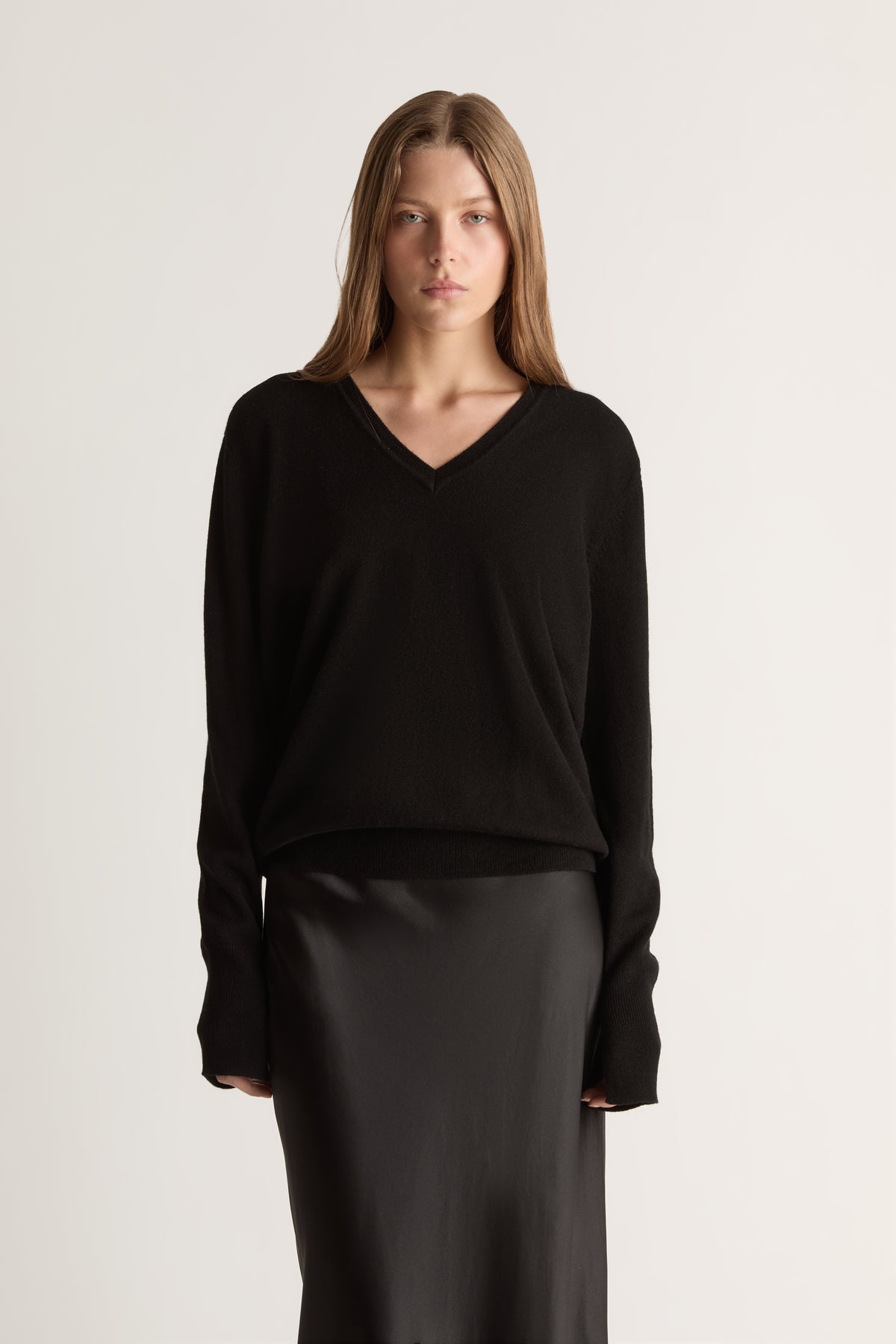 Cashmere V Neck Sweater