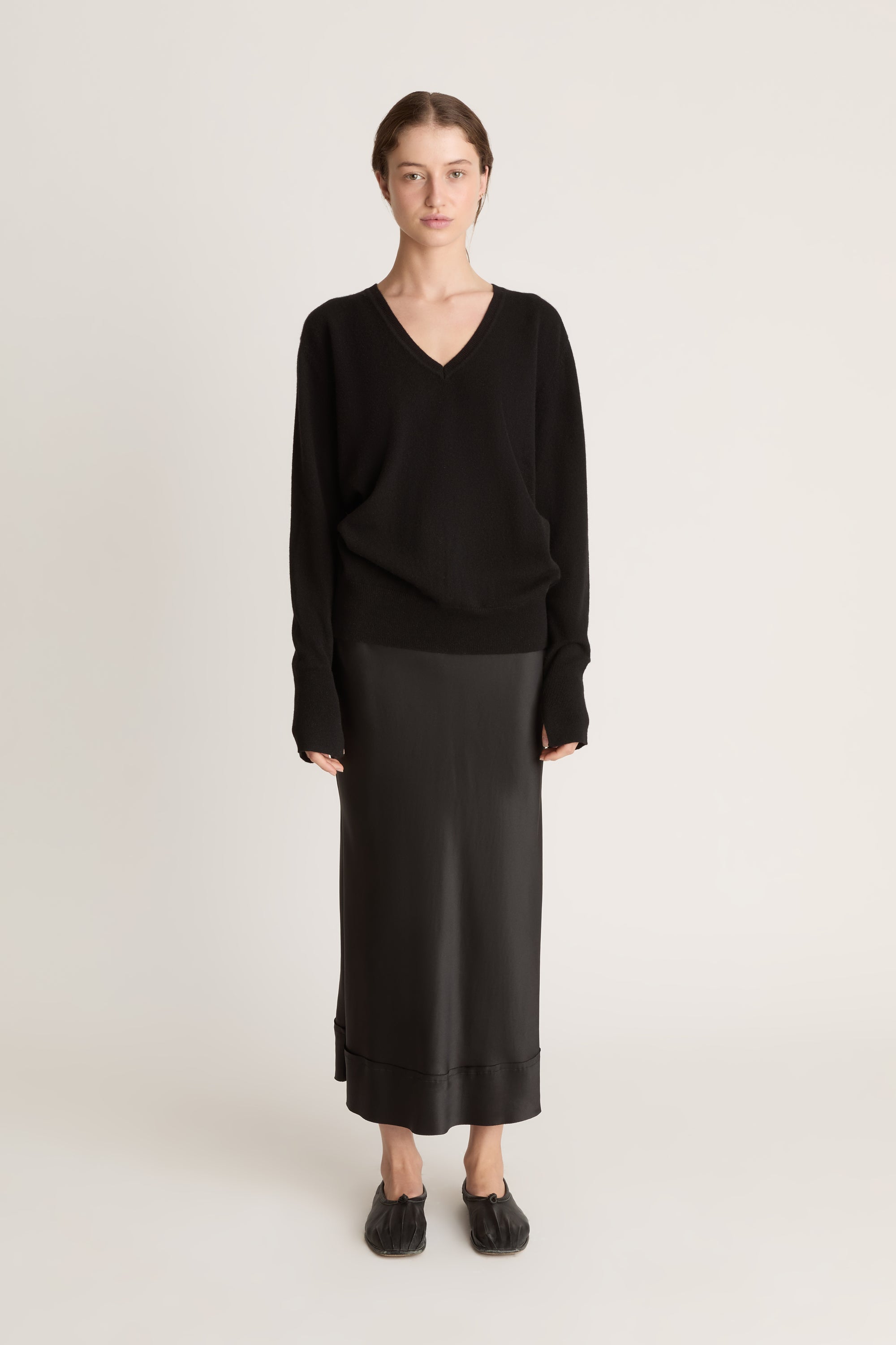Cashmere V Neck Sweater