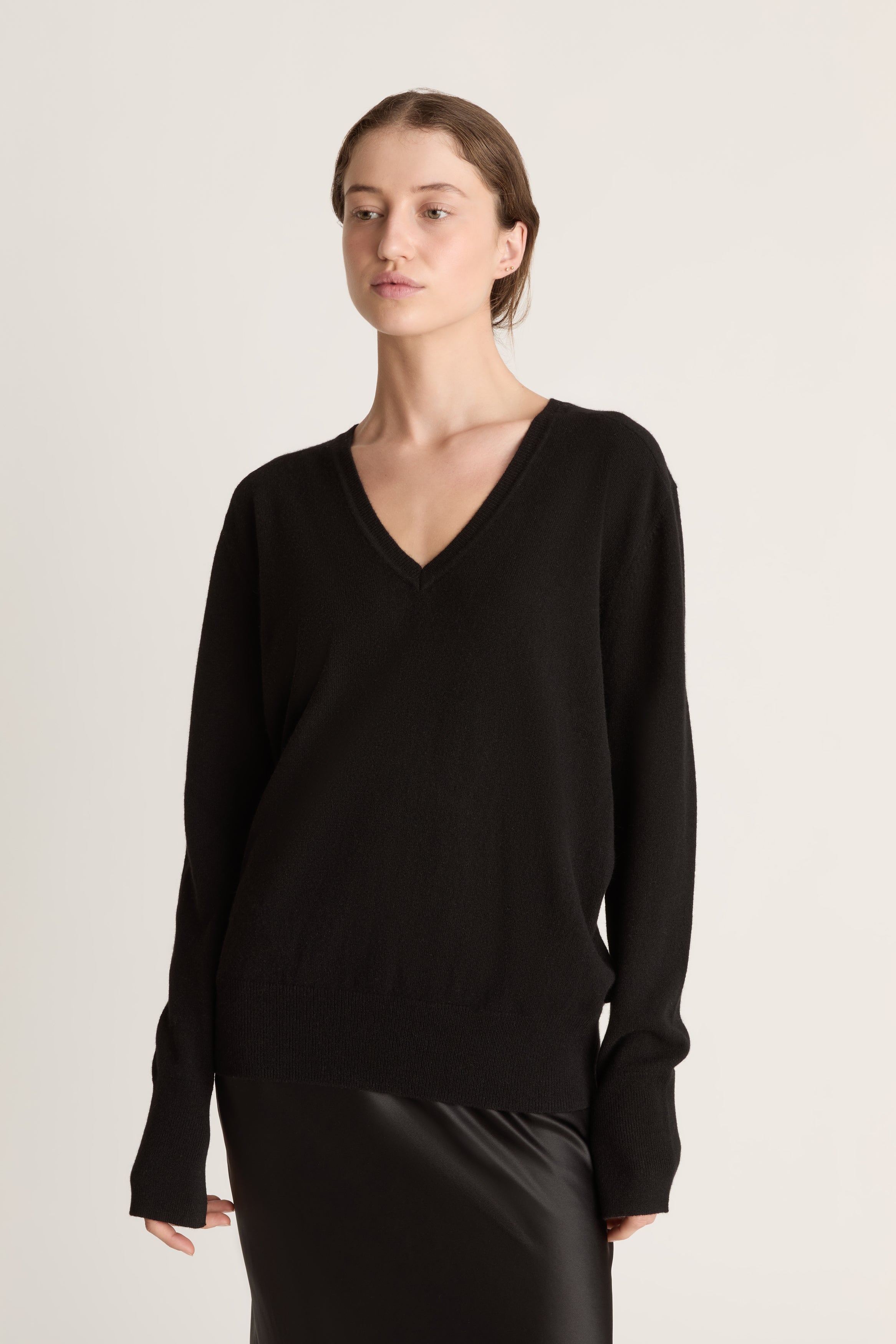 Cashmere V Neck Sweater