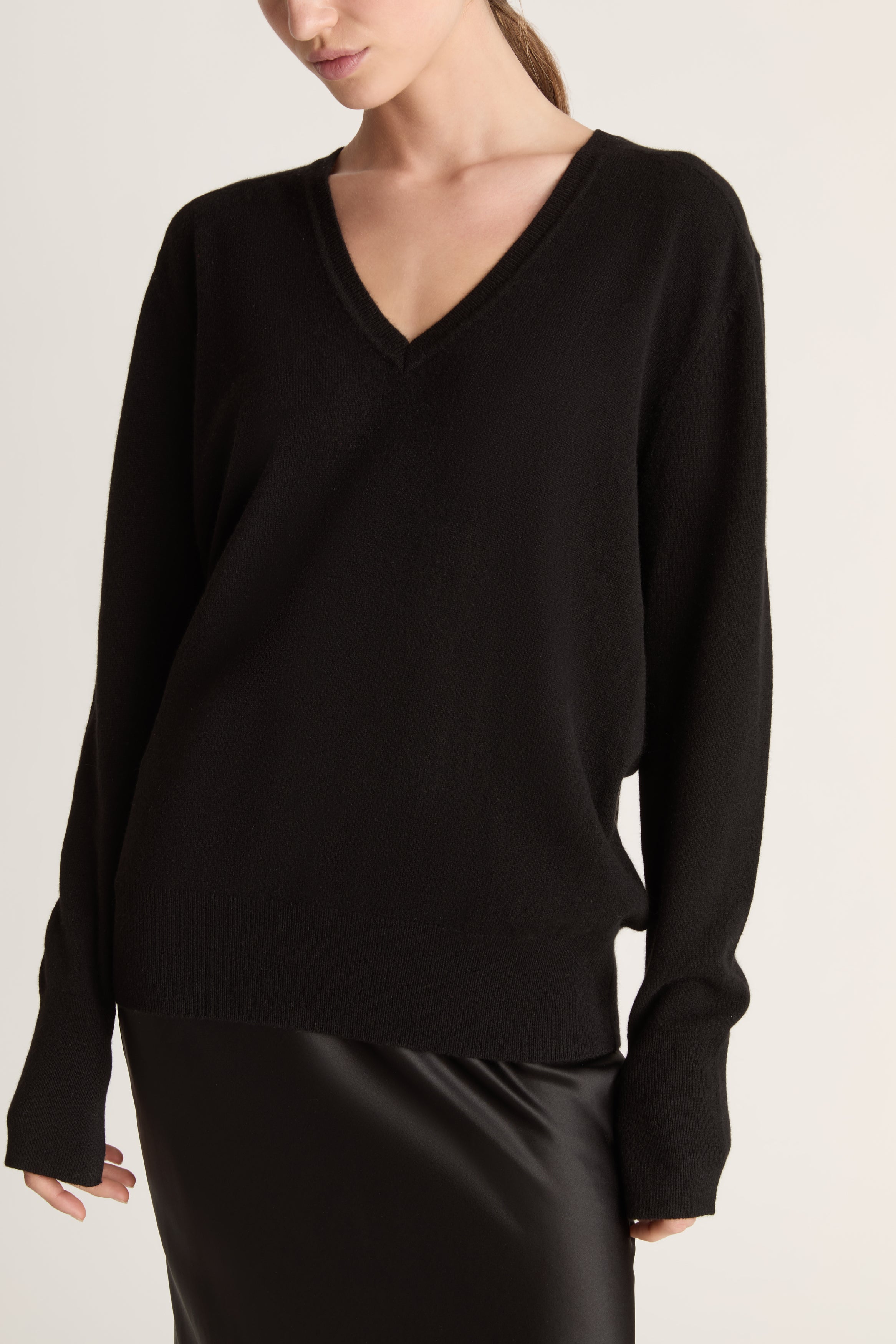 Cashmere V Neck Sweater