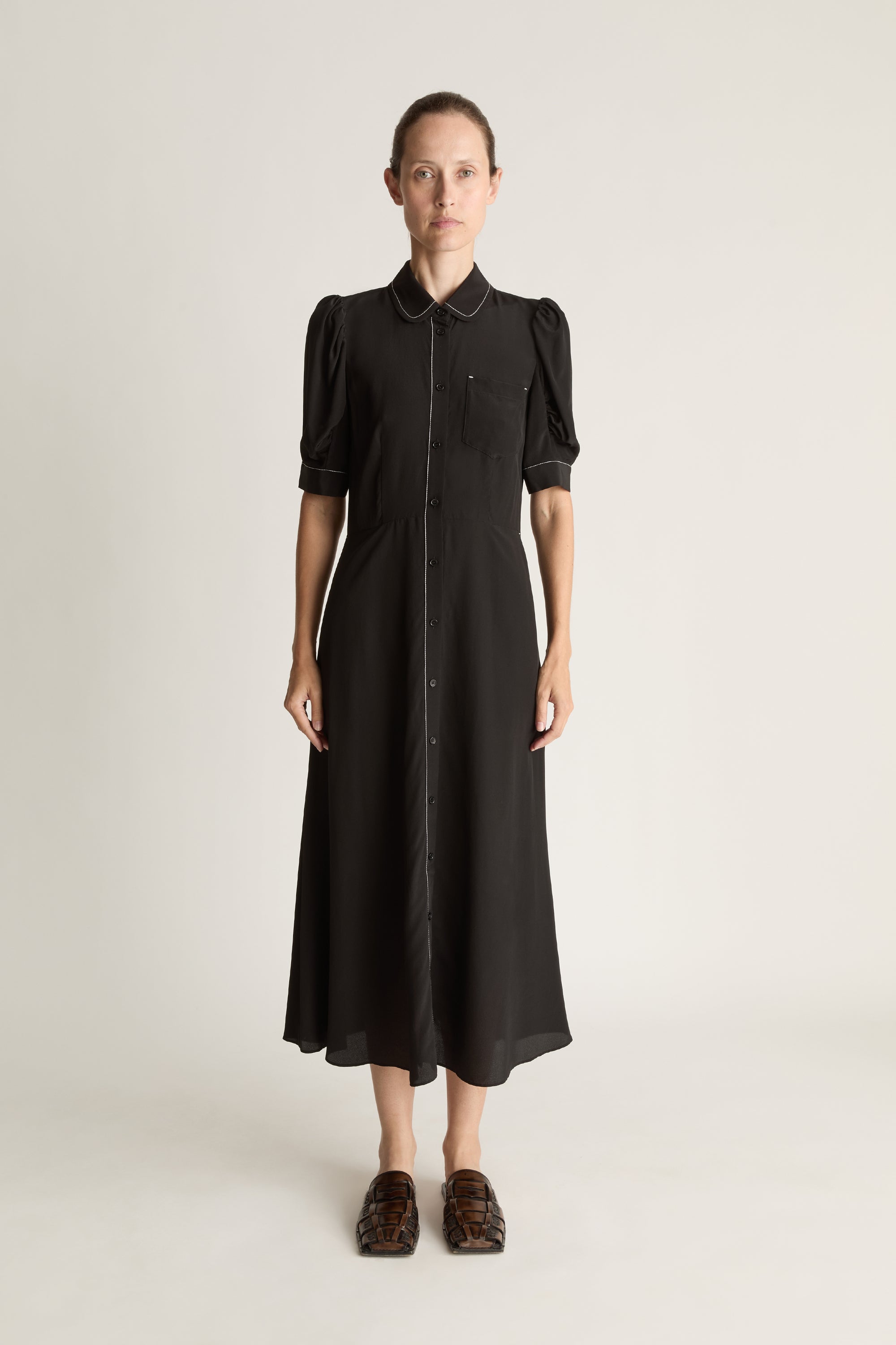 Cassini Short Sleeve Dress