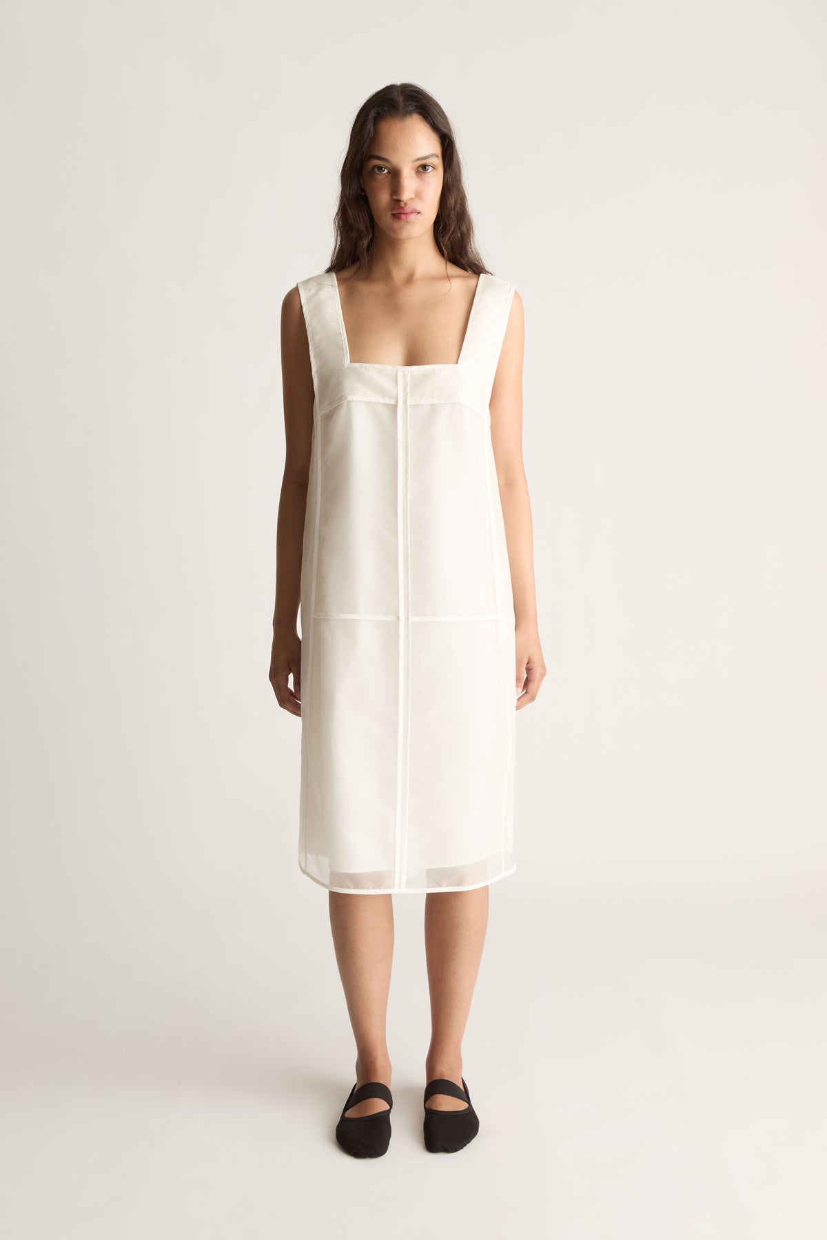 Corinne Organza Apron Dress