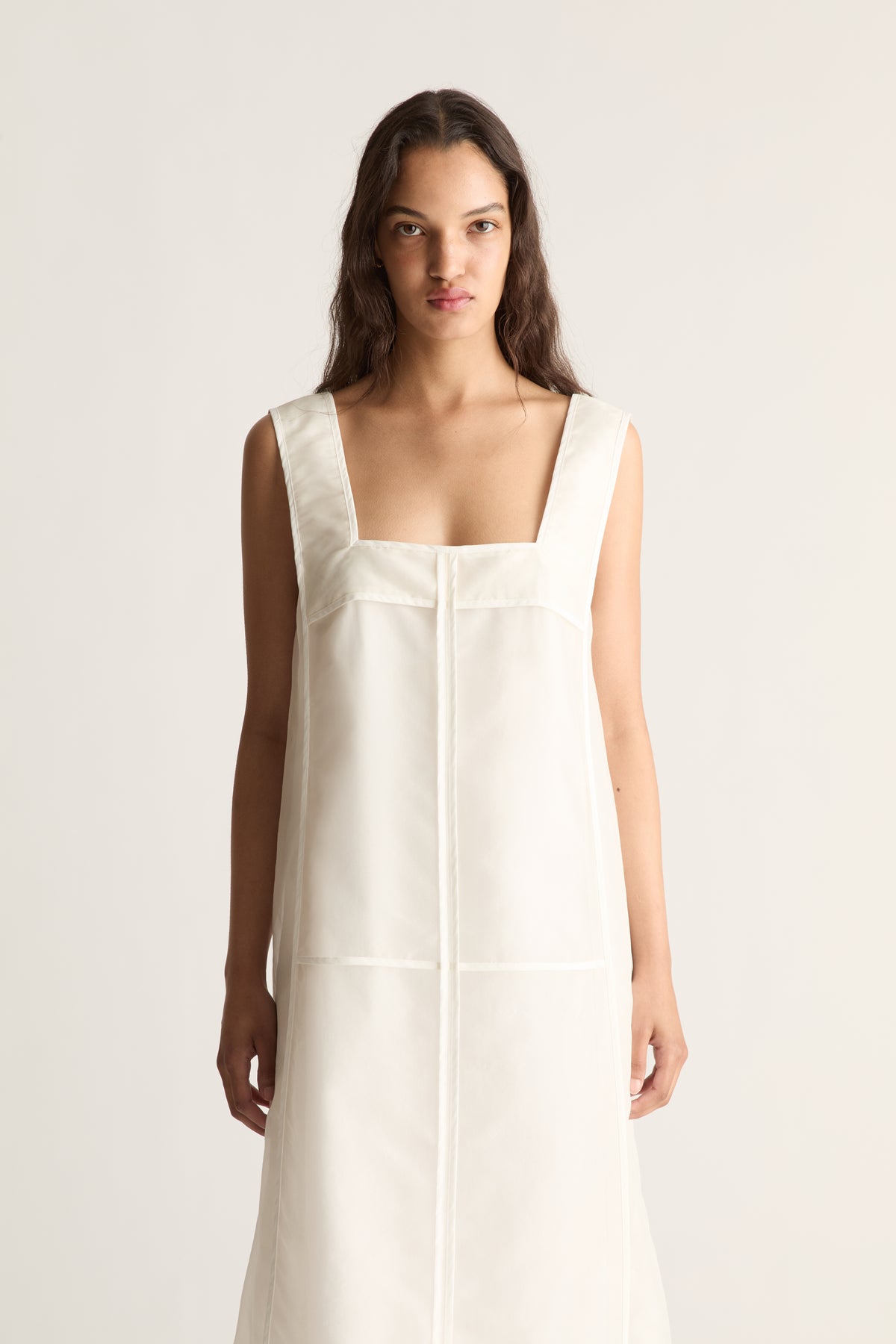 Corinne Organza Apron Dress